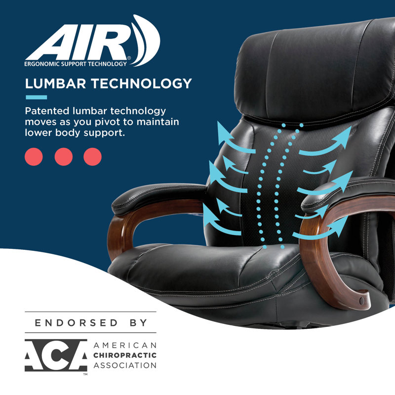 La-Z-Boy Big and Tall Trafford Executive Office Chair with